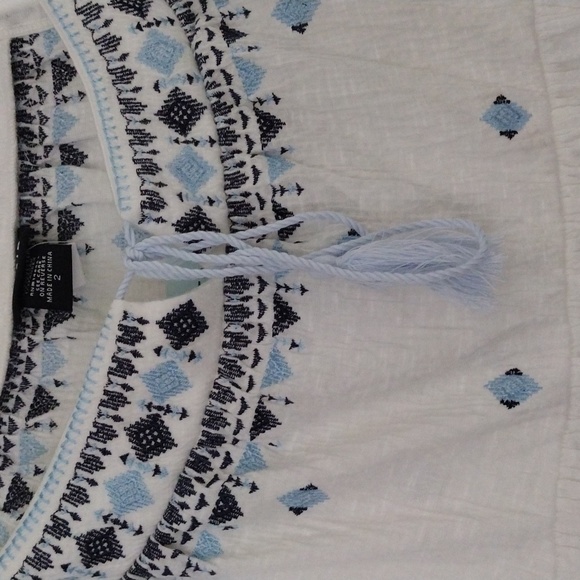 Torrid babydoll top size 2 color white - Picture 2 of 6